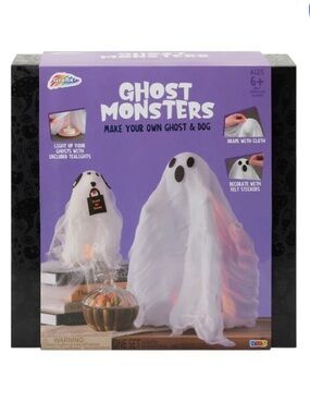 Make Your Own Halloween Figures Set Ghost